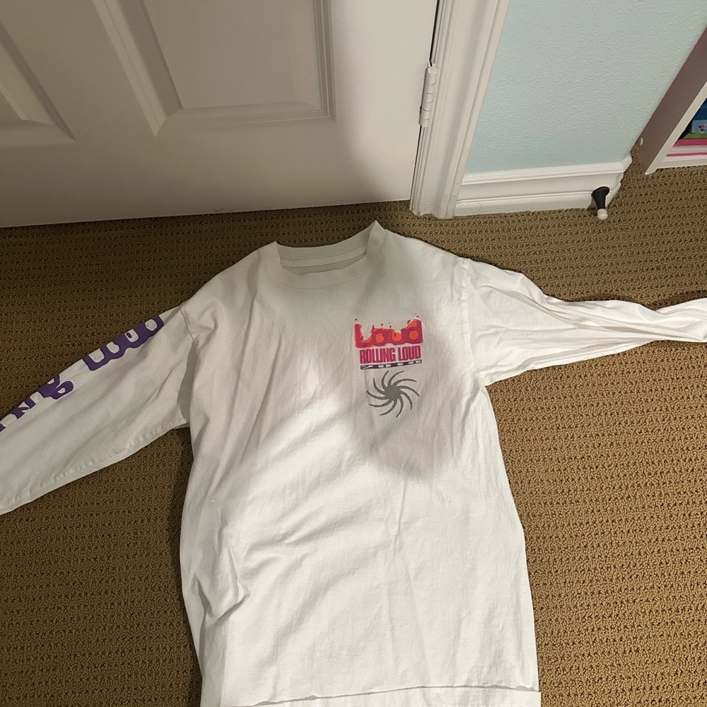White Rolling Loud Long Sleeve Shirt